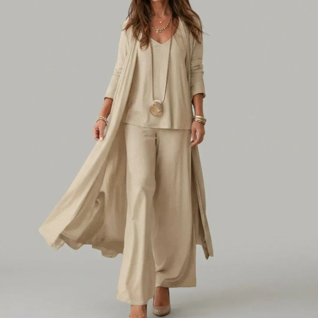 Racquel | Conjunto elegante de 3 piezas